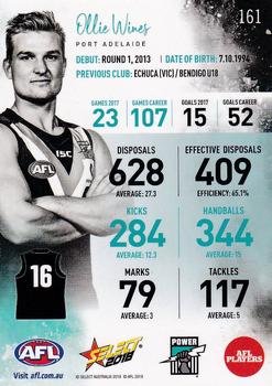 2018 Select Footy Stars #161 Oliver Wines Back
